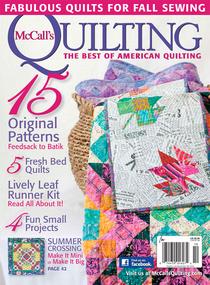 McCall's Quilting - September/October 2015