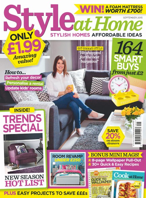 Style At Home UK – September 2015