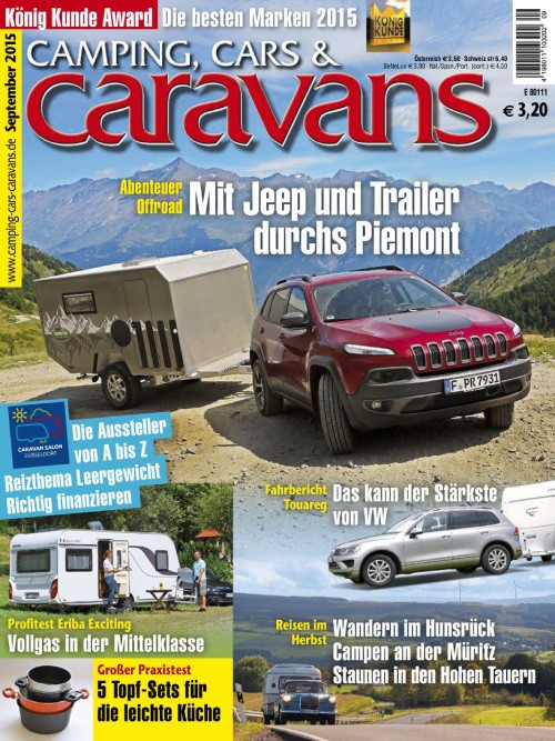 Camping, Cars & Caravans - September 2015