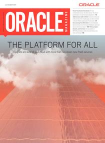 Oracle Magazine - July/August 2015