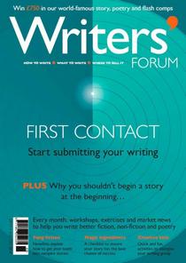 Writers Forum – October 2015