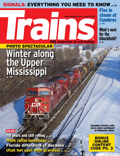 Trains – January 2016