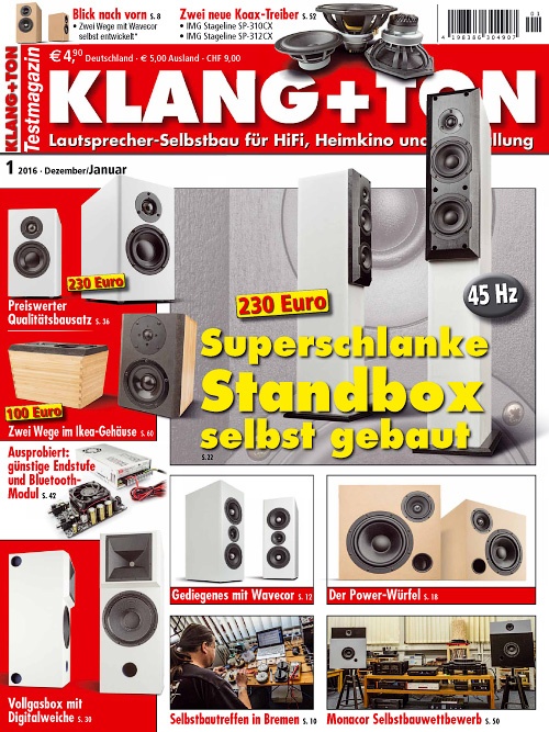 Klang und Ton Magazin - Dezember/Januar 2016