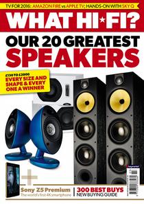 What Hi-Fi Sound and Vision UK - March 2016