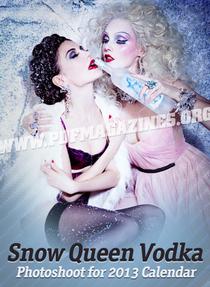 Snow Queen Vodkas 2013 Calendar Photoshoot