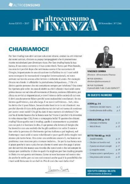 Altroconsumo Finanza — 28 November 2017