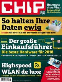 Chip Germany Nr.1 — Januar 2018