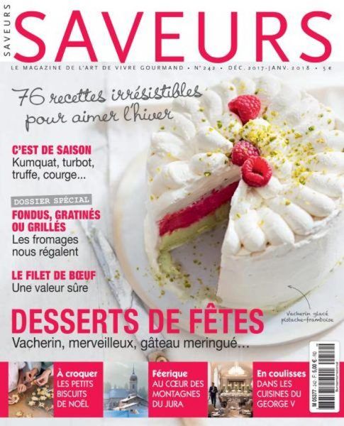 Saveurs France — Decembre 2017 — Janvier 2018