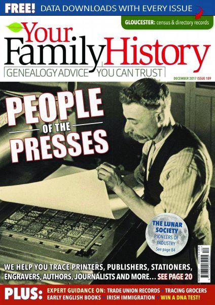 Your Family History — December 2017