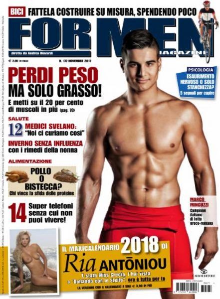 For Men Magazine — Novembre 2017